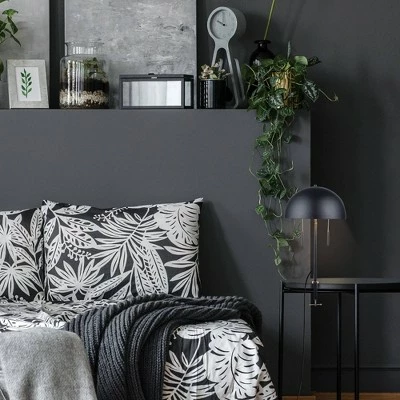 18" 2-Light Luna Clamp Arm Table Lamp with Mushroom Shade Matte Black - Globe Electric 2 18" 2-Light Luna Clamp Arm Table Lamp with Mushroom Shade Matte Black - Globe Electric - Image 2