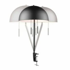 18" 2-Light Luna Clamp Arm Table Lamp with Mushroom Shade Matte Black - Globe Electric 9 18" 2-Light Luna Clamp Arm Table Lamp with Mushroom Shade Matte Black - Globe Electric -Desk Lamps sales shop unnamed file 2901
