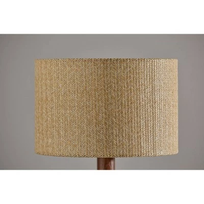 Eden Table Lamp Walnut - Adesso 3 Eden Table Lamp Walnut - Adesso - Image 3