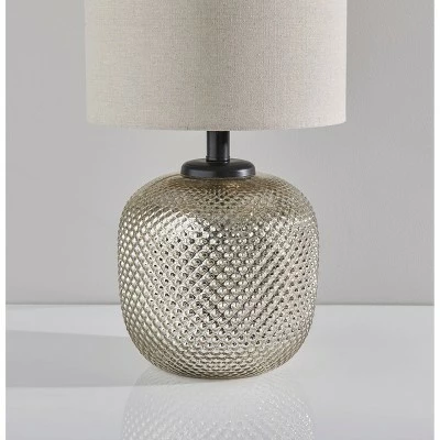 Vivian Table Lamp with Night Light Bronze - Adesso 3 Vivian Table Lamp with Night Light Bronze - Adesso - Image 3