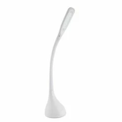 14" Creative Curves Desk Desk Lamp White (Includes LED Light Bulb) - OttLite