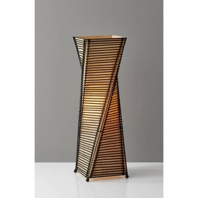 Stix Table Lantern Brown - Adesso 1 Stix Table Lantern Brown - Adesso