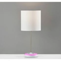 18.5" Mia Color Changing Table Lamp White - Adesso -Desk Lamps sales shop unnamed file 2991