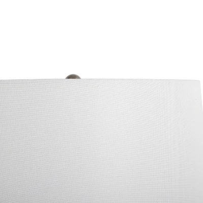 Glass Table Lamp Set with Brushed Steel Black - Decor Therapy 5 Glass Table Lamp Set with Brushed Steel Black - Decor Therapy - Image 5