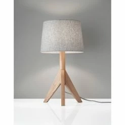 24.5" Eden Table Lamp Tan - Adesso