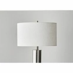 Ezra Table Lamp Silver - Adesso -Desk Lamps sales shop unnamed file 3170