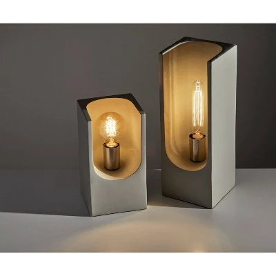 16.5" Clyde Tall Table Lantern Steel - Adesso 5 16.5" Clyde Tall Table Lantern Steel - Adesso - Image 5