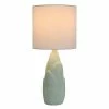 Resin Organic Table Lamp Silver - Decor Therapy