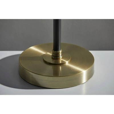 24" Bergen Collection Table Lamp Black - Adesso 2 24" Bergen Collection Table Lamp Black - Adesso - Image 2