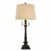31.5" Resin Traditional Table Lamp Rustic Iron - Cal Lighting