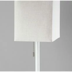 Estelle Table Lamp Matte White - Adesso 7 Estelle Table Lamp Matte White - Adesso -Desk Lamps sales shop unnamed file 3385