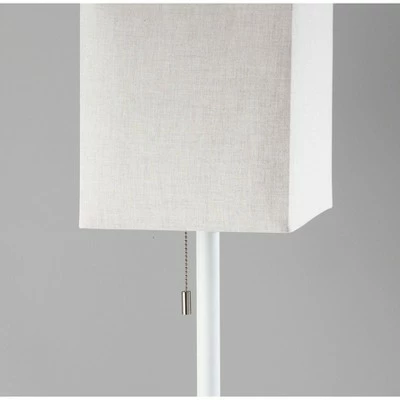 Estelle Table Lamp Matte White - Adesso 4 Estelle Table Lamp Matte White - Adesso - Image 4