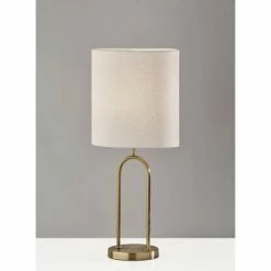 Joey Table Lamp Antique Brass - Adesso