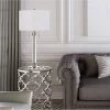 31"Metal Montilla Acrylic Table Lamp with Fabric Shade Clear - Cal Lighting