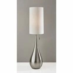 Christina Table Lamp Brushed Steel - Adesso