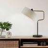 Jacob Table Lamp Black/Brass - Adesso