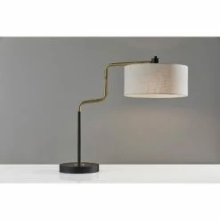 Jacob Table Lamp Black/Brass - Adesso -Desk Lamps sales shop unnamed file 3561
