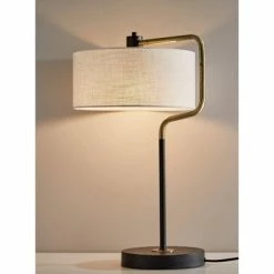 Jacob Table Lamp Black/Brass - Adesso -Desk Lamps sales shop unnamed file 3566