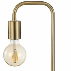 JONATHAN Y 20.5" Metal/Marble Minimalist Glam Pipe Table Lamp (Includes LED Light Bulb) Brass - Jonathan Y -Desk Lamps sales shop unnamed file 3605