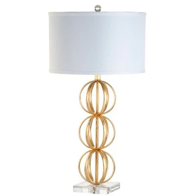 (Set of 2) 29" Annistyn Table Lamp Brass Gold (Includes LED Light Bulb) - Safavieh 2 (Set of 2) 29" Annistyn Table Lamp Brass Gold (Includes LED Light Bulb) - Safavieh - Image 2