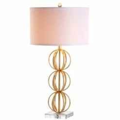 (Set of 2) 29" Annistyn Table Lamp Brass Gold (Includes LED Light Bulb) - Safavieh 5 (Set of 2) 29" Annistyn Table Lamp Brass Gold (Includes LED Light Bulb) - Safavieh -Desk Lamps sales shop unnamed file 3704