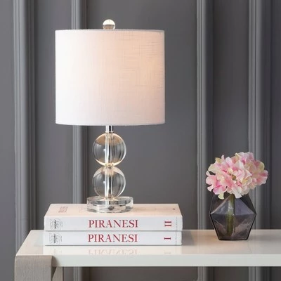 JONATHAN Y 17.5" Crystal Brooklyn Table Lamp (Includes LED Light Bulb) Clear - JONATHAN Y 1 JONATHAN Y 17.5" Crystal Brooklyn Table Lamp (Includes LED Light Bulb) Clear - JONATHAN Y