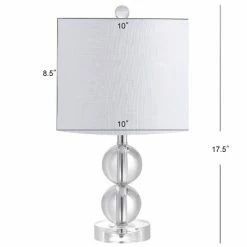 JONATHAN Y 17.5" Crystal Brooklyn Table Lamp (Includes LED Light Bulb) Clear - JONATHAN Y 5 JONATHAN Y 17.5" Crystal Brooklyn Table Lamp (Includes LED Light Bulb) Clear - JONATHAN Y -Desk Lamps sales shop unnamed file 3733