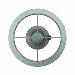 Chelsea Blue Accent Table Lamp with Fabric Shade - StyleCraft