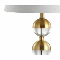 JONATHAN Y 23" Jules Crystal Mini Table Lamp (Includes LED Light Bulb) Brass - Jonathan Y -Desk Lamps sales shop unnamed file 3745