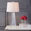 JONATHAN Y 28.5" Glass Dylan Table Lamp (Includes LED Light Bulb) Clear - JONATHAN Y
