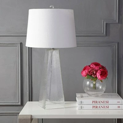 JONATHAN Y 28.5" Glass Dylan Table Lamp (Includes LED Light Bulb) Clear - JONATHAN Y 2 JONATHAN Y 28.5" Glass Dylan Table Lamp (Includes LED Light Bulb) Clear - JONATHAN Y - Image 2