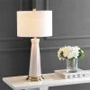 JONATHAN Y 29" Ceramic Hartley Column Table Lamp (Includes Energy Efficient Light Bulb) - JONATHAN Y Pink