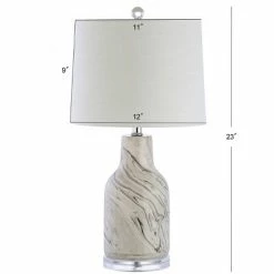 JONATHAN Y 23" Ceramic Webb Table Lamp (Includes LED Light Bulb) Gray - JONATHAN Y 5 JONATHAN Y 23" Ceramic Webb Table Lamp (Includes LED Light Bulb) Gray - JONATHAN Y -Desk Lamps sales shop unnamed file 3812