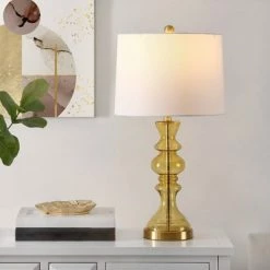 Jaiden Table Lamp (Includes LED Light Bulb) Amber - Safavieh 5 Jaiden Table Lamp (Includes LED Light Bulb) Amber - Safavieh -Desk Lamps sales shop unnamed file 3828