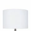 19" Modern Table Lamp Brushed Nickel (Includes LED Light Bulb) - Cresswell Lighting