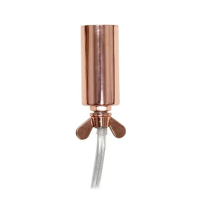 8" Elipse Crystal Ball Sequin Table Lamp Rose Gold - Elegant Designs 7 8" Elipse Crystal Ball Sequin Table Lamp Rose Gold - Elegant Designs - Image 7