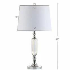 JONATHAN Y 27" Crystal Bella Table Lamp (Includes LED Light Bulb) Clear - JONATHAN Y -Desk Lamps sales shop unnamed file 3898