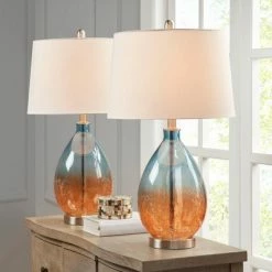 510 Design (Set of 2) 26" Cortina Table Lamp Blue -Desk Lamps sales shop unnamed file 3942