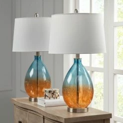 510 Design (Set of 2) 26" Cortina Table Lamp Blue -Desk Lamps sales shop unnamed file 3943