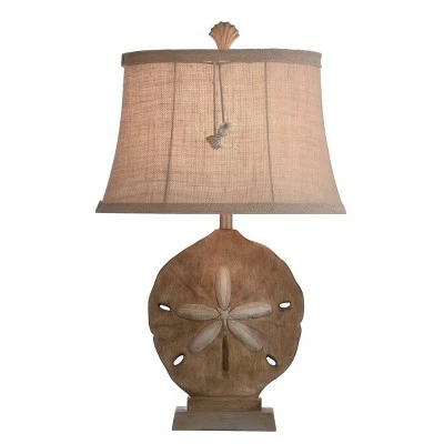 31" Sand Dollar Seashell Table Lamp - StyleCraft 1 31" Sand Dollar Seashell Table Lamp - StyleCraft