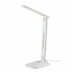 Dimmable Desk Lamp with Straight Neck (Includes LED Light Bulb) - Adesso Black -Desk Lamps sales shop unnamed file 4