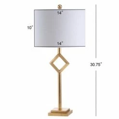 JONATHAN Y 30.75" Metal/Resin Juno Table Lamp (Includes LED Light Bulb) Gold - JONATHAN Y -Desk Lamps sales shop unnamed file 4025