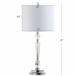 JONATHAN Y 27" (Set of 2) Victoria Crystal Table Lamp (Includes LED Light Bulb) Clear - JONATHAN Y -Desk Lamps sales shop unnamed file 4029