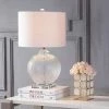 JONATHAN Y 24" Glass/Crystal Avery Table Lamp (Includes LED Light Bulb) Clear - JONATHAN Y