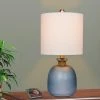 Coastal Glass Table Lamp Blue - Fangio Lighting