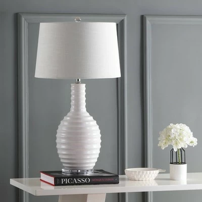 JONATHAN Y 29.5" Ceramic Dylan Table Lamp (Includes Energy Efficient Light Bulb) - JONATHAN Y Black 2 JONATHAN Y 29.5" Ceramic Dylan Table Lamp (Includes Energy Efficient Light Bulb) - JONATHAN Y Black - Image 2