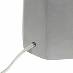 Concrete Pillar Table Lamp with Fabric Shade White - Lalia Home 11 Concrete Pillar Table Lamp with Fabric Shade White - Lalia Home -Desk Lamps sales shop unnamed file 411