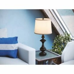 Kenroy Home Table Lamp Beige - Bronze -Desk Lamps sales shop unnamed file 4130