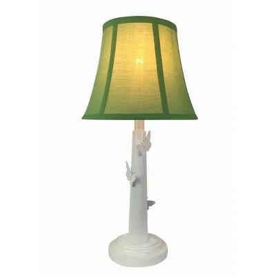 22" Polyresin Table Lamp with Butterfly Shade - Creative Motion Industries Green 1 22" Polyresin Table Lamp with Butterfly Shade - Creative Motion Industries Green