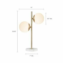 Ink+Ivy Holloway Table Lamp White/Gold -Desk Lamps sales shop unnamed file 4145